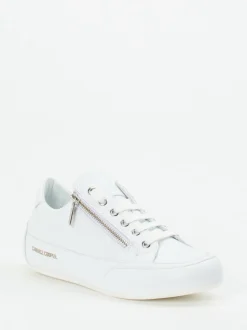 Candice Cooper – Sneaker aus Kalbleder weiß
