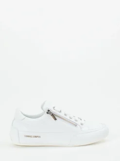 Candice Cooper – Sneaker aus Kalbleder weiß