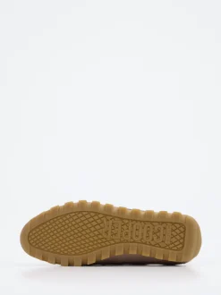 Candice Cooper – Sneaker aus Leder-Velours-Mix beigebraun