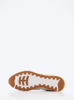 Candice Cooper – Sneaker aus Veloursleder beige