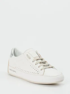 Candice Cooper – Sneaker aus Lammleder Offwhite