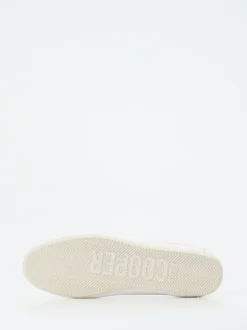 Candice Cooper – Sneaker aus Lammleder Offwhite