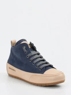 Candice Cooper – Sneaker aus Leder in Dunkelblau