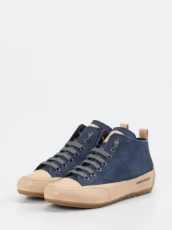 Candice Cooper – Sneaker aus Leder in Dunkelblau