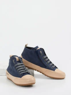 Candice Cooper – Sneaker aus Leder in Dunkelblau