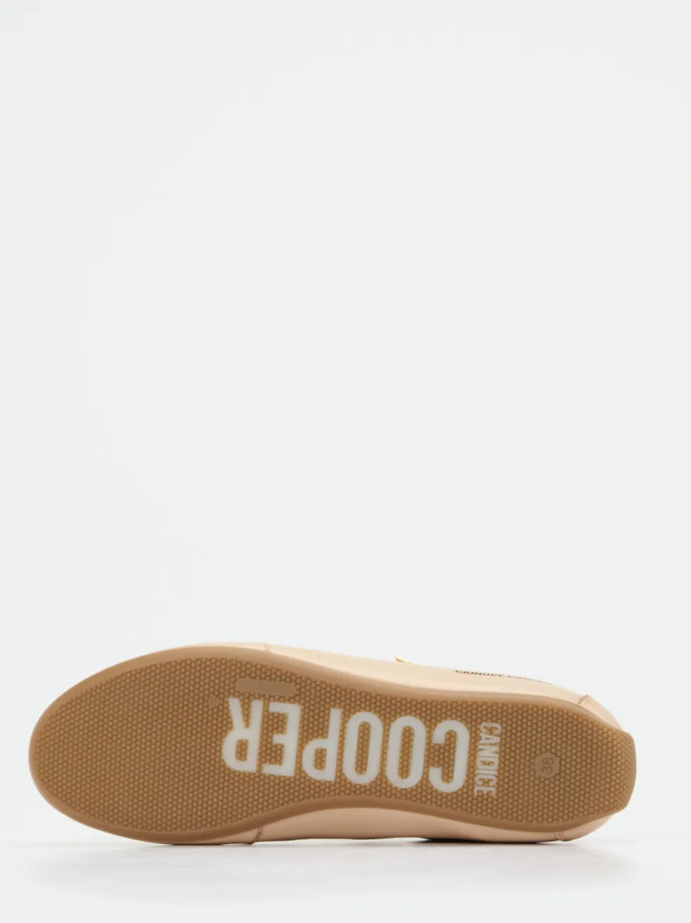 Candice Cooper – Sneaker aus Veloursleder Beige