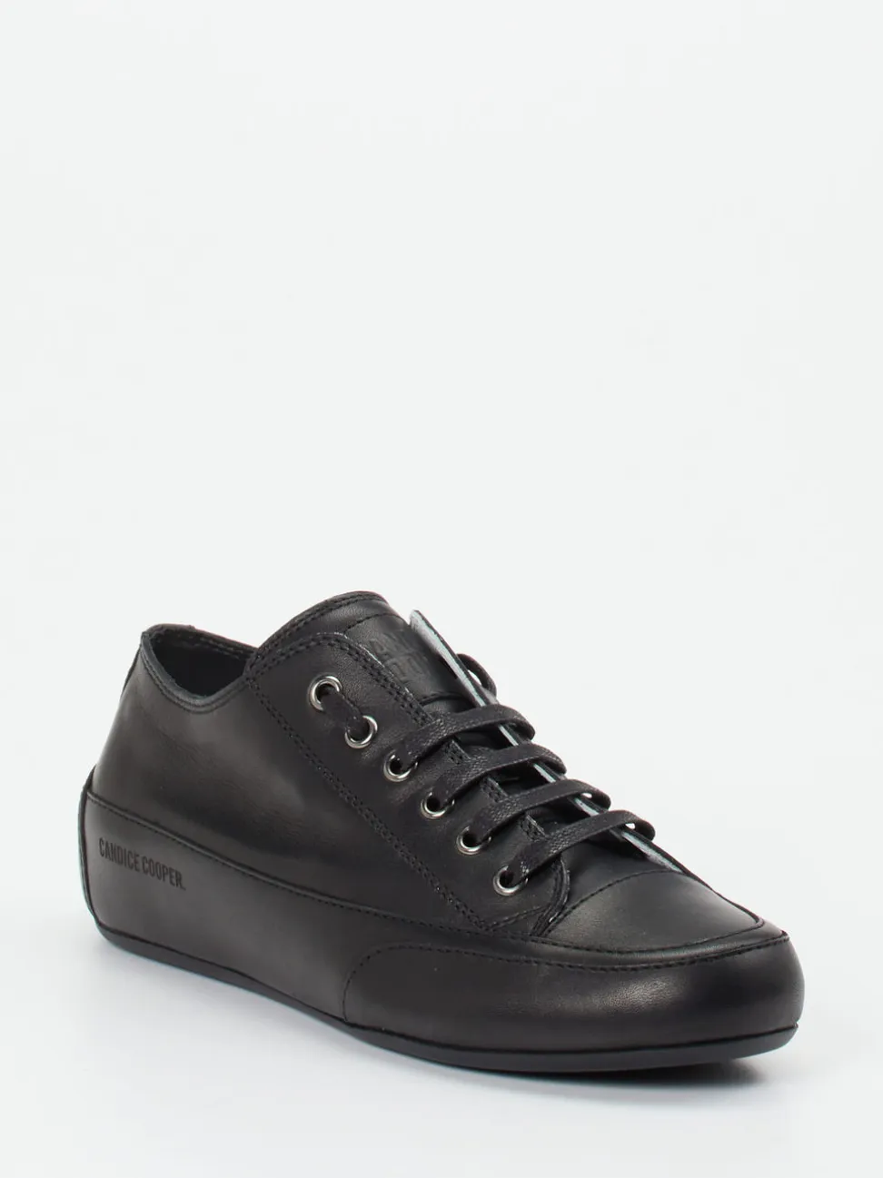 Candice Cooper – Sneaker aus Kalbleder schwarz