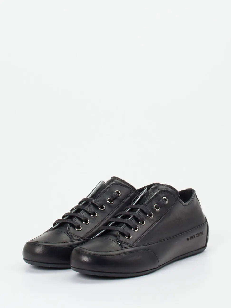 Candice Cooper – Sneaker aus Kalbleder schwarz