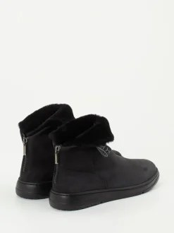 Candice Cooper – Stiefeletten aus Nubukleder Schwarz