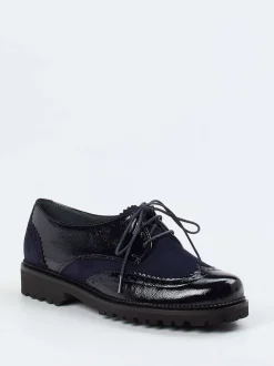 Christian Dietz – Brogues aus Lackleder und Veloursleder