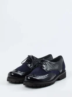 Christian Dietz – Brogues aus Lackleder und Veloursleder