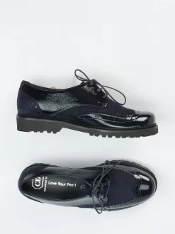 Christian Dietz – Brogues aus Lackleder und Veloursleder