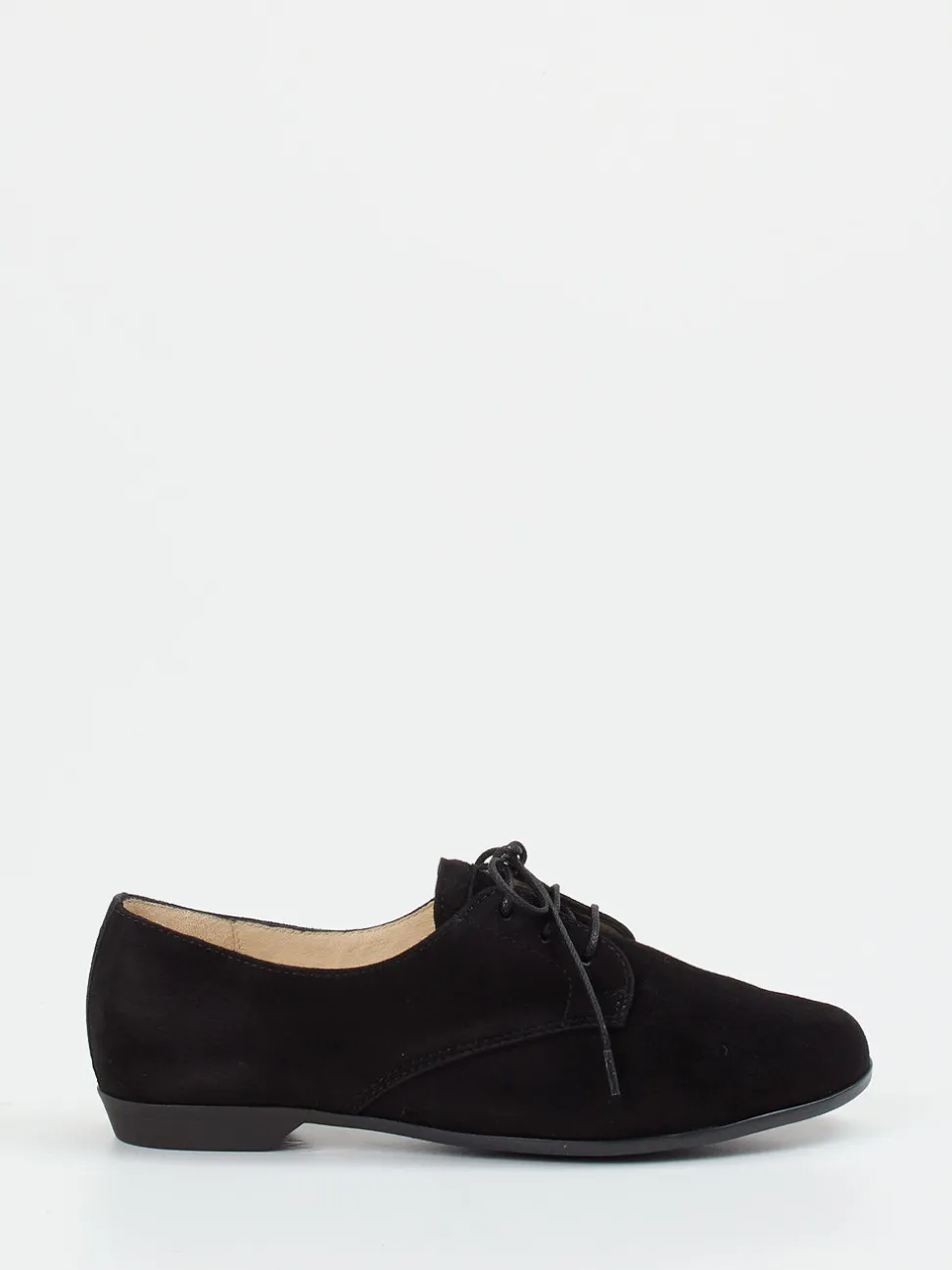Christian Dietz – Derby-Schuhe aus Veloursleder schwarz