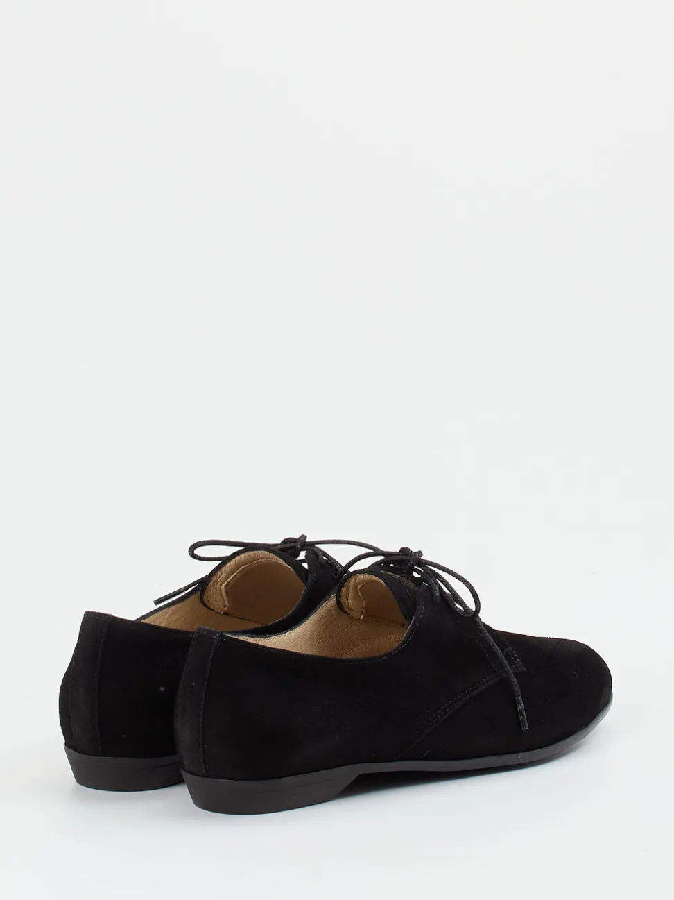 Christian Dietz – Derby-Schuhe aus Veloursleder schwarz