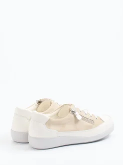 Christian Dietz – Komfort-Sneaker aus Veloursleder Beige