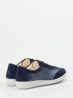 Christian Dietz – Komfort-Sneaker aus Stretch und Veloursleder