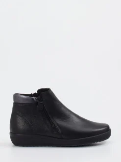 Christian Dietz – Komfort-Stiefelette aus Kalbleder Schwarz