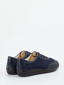 Christian Dietz – Komfort-Sneaker aus Stretchleder blau