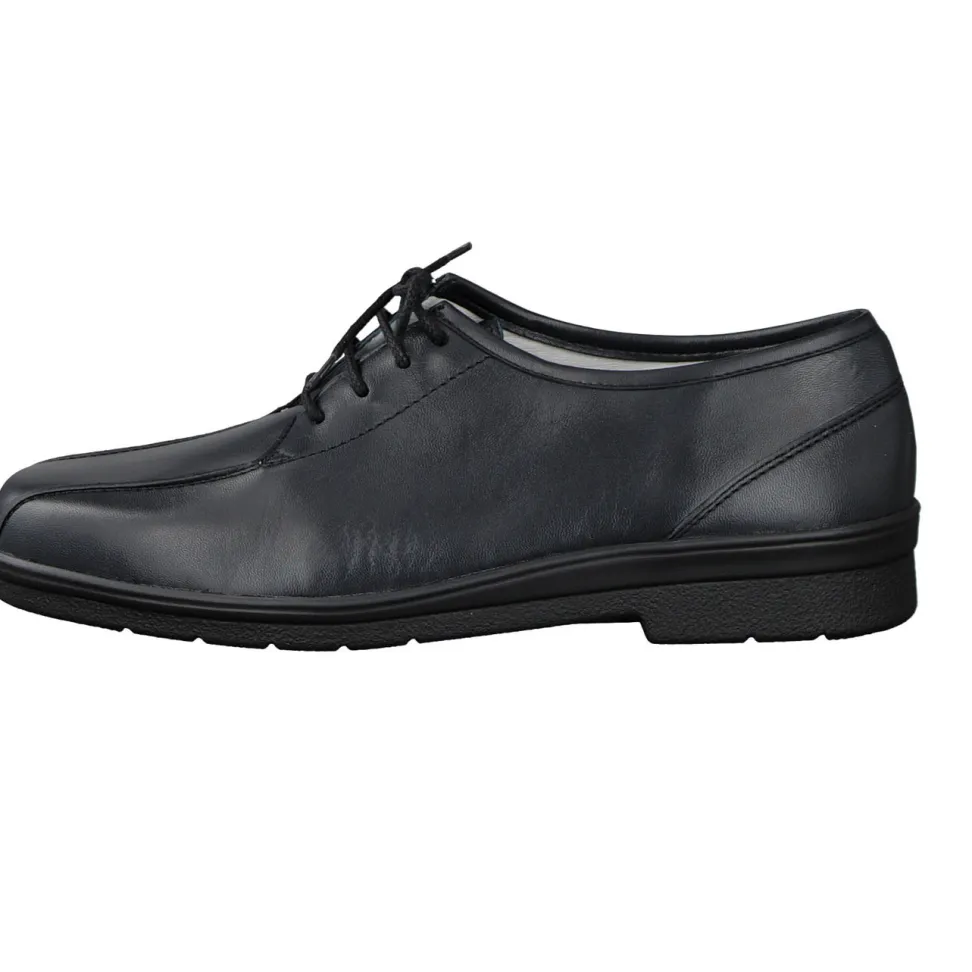 Christian Dietz – Komfort-Schnürschuh aus Kalbleder Blau
