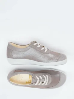 Christian Dietz – Komfort-Sneaker aus Stretch und Veloursleder