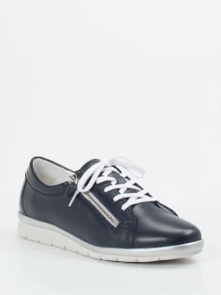 Christian Dietz – Komfort-Sneaker aus Kalbleder Dunkelblau