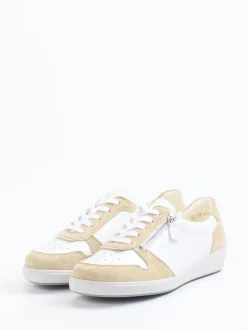 Christian Dietz – Komfort-Sneaker aus Velourleder Weiß