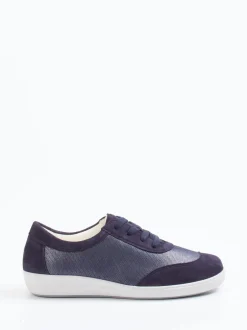 Christian Dietz – Komfort-Sneaker aus Stretch und Veloursleder