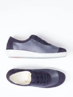 Christian Dietz – Komfort-Sneaker aus Stretch und Veloursleder