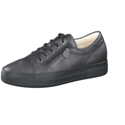 Christian Dietz – Komfort-Sneaker aus Kalbleder Anthrazit