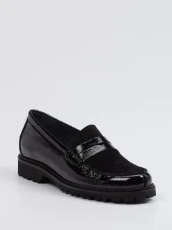 Christian Dietz – Loafer aus Lackleder schwarz