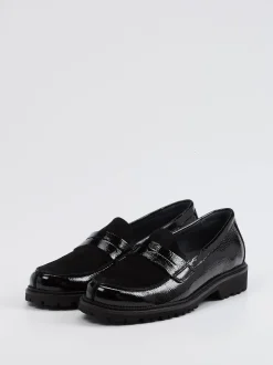 Christian Dietz – Loafer aus Lackleder schwarz