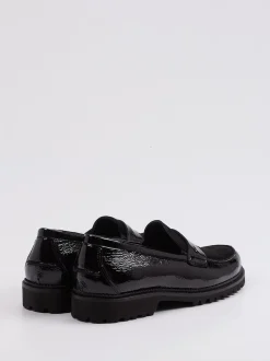 Christian Dietz – Loafer aus Lackleder schwarz
