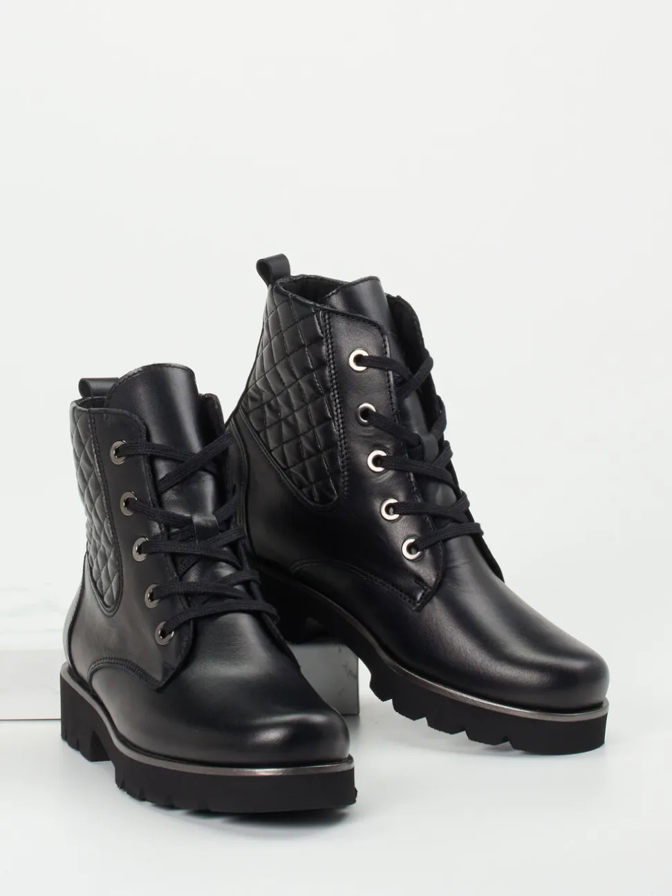 Christian Dietz – Schnürboots aus Kalbleder Schwarz