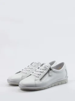 Christian Dietz – Sneaker aus Kalbleder in Weiß