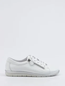 Christian Dietz – Sneaker aus Kalbleder in Weiß
