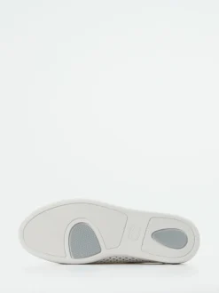 Christian Dietz – Sneaker aus Kalbleder Weiß Cut-Out
