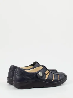 Christian Dietz – Spangenschuh aus Kalbleder Dunkelblau