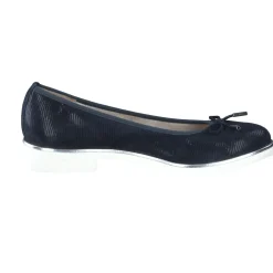 Cinzia Valle – Ballerinas aus geprägtem Leder Blau