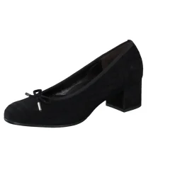Cinzia Valle – Pumps aus Veloursleder Schwarz