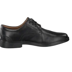 Clarks – Derby aus Kalbleder in Schwarz