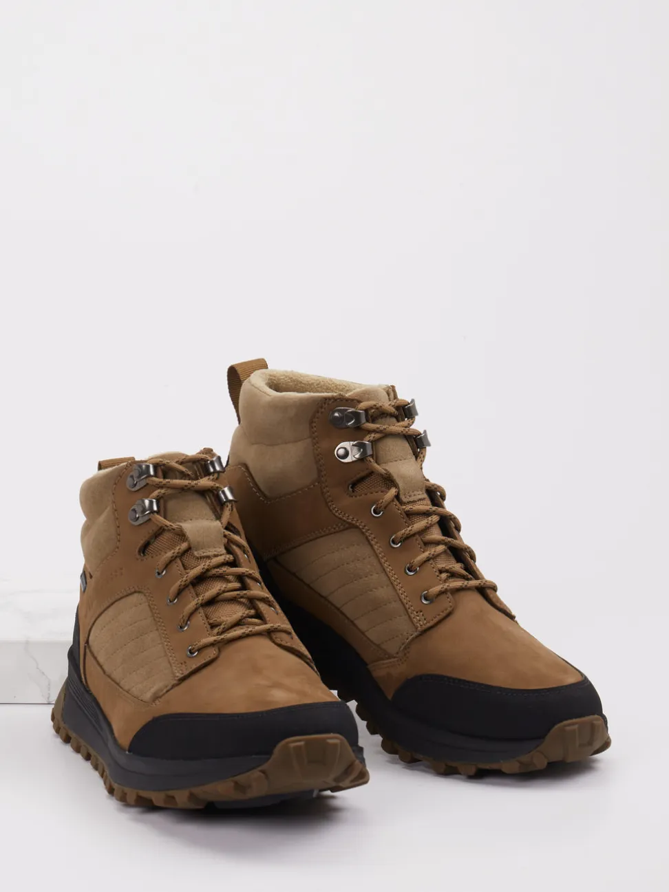 Clarks – Outdoor-Boots aus Nubukleder braun