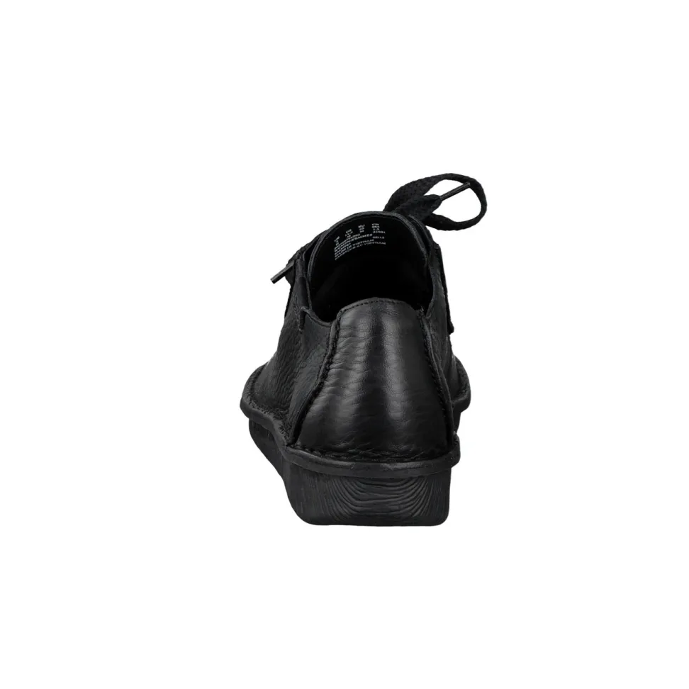 Clarks – Schnürschuhe aus Kalbleder schwarz