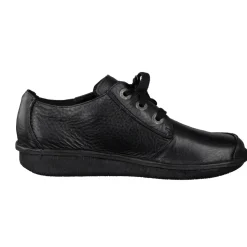 Clarks – Schnürschuhe aus Kalbleder schwarz