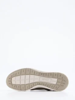 Clarks – Sneaker aus Stricktextil in Sandbeige