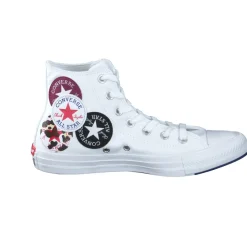 Converse – High-Top Sneaker aus Canvas Weiß