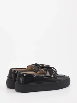 Copenhagen – Bootsschuh aus Leder Schwarz