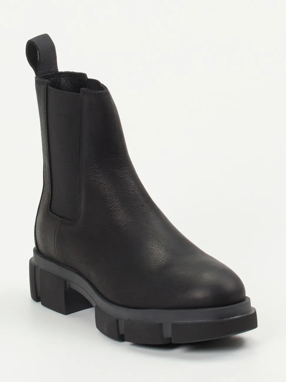 Copenhagen – Chelsea Boots aus Nubukleder Schwarz