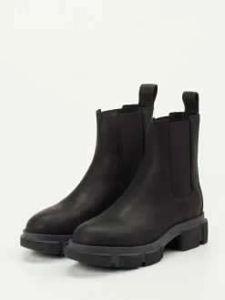 Copenhagen – Chelsea Boots aus Nubukleder Schwarz