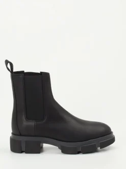 Copenhagen – Chelsea Boots aus Nubukleder Schwarz
