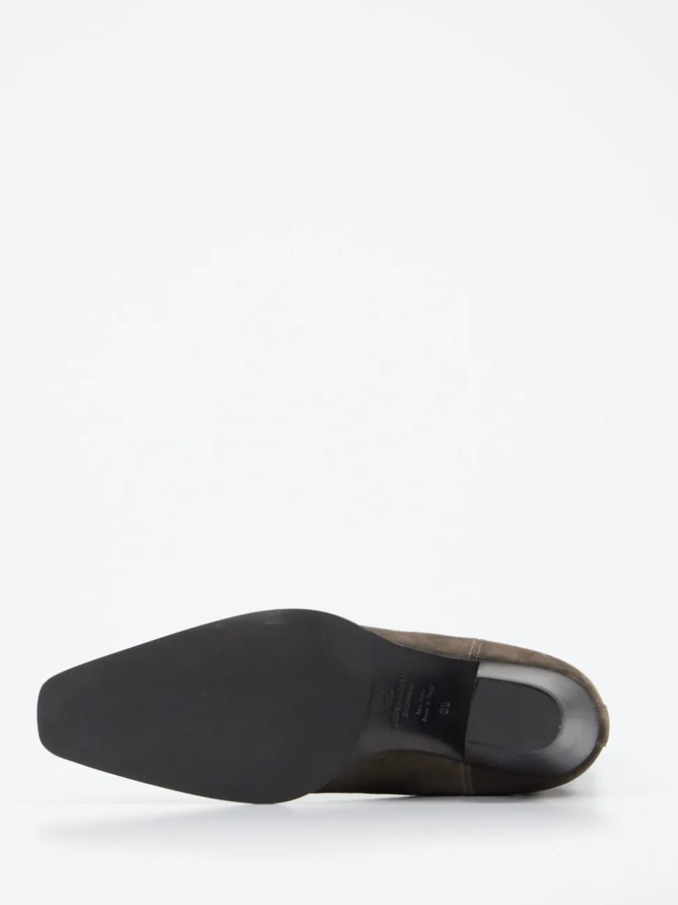 Copenhagen – Chelsea Boots aus Veloursleder grau
